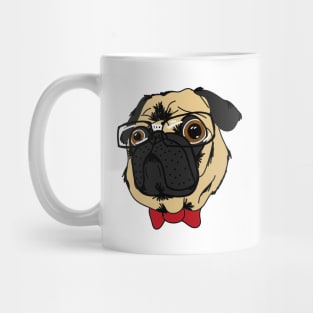 Nerdy Pug Mug